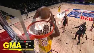 LA Lakers take Miami Heat by storm in Game 1 of NBA Finals l GMA