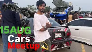15 AUG CARS MEET UP DHA MULTAN 💫 | heavy bikes | cars | dha multan