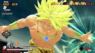 DRAGON BALL THE BREAKERS: Broly (Z) vs 2 level 4 (good & bad)