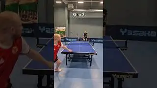 Step by step to handle a smash #pingpong #tabletennis