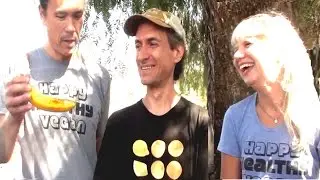 Meeting HHV 'Happy Healthy Vegan' Ryan & Anji at VegFest  + my fan