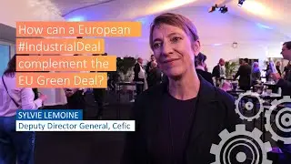 Sylvie Lemoine, Cefic &bull; An Industrial Deal will complement the EU Green Deal