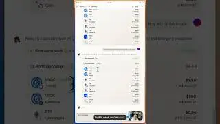 Crypto AI wallet - No more connecting to different dapps!