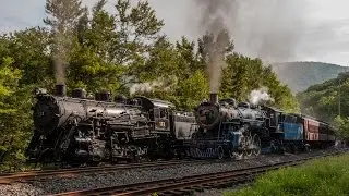 HD: Chasing the Reading & Northern's Anthracite Express! Mahanoy City, PA and Return 09-01-14