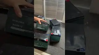 Overcharged / Overheated Lead Acid Batteries 😬