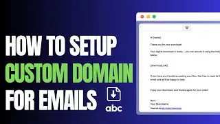 How to Set Up Custom Email Settings in ABC Digital Downloads (Shopify App)