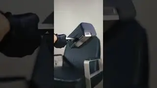 Blue Barber Chair | Bold and Professional
