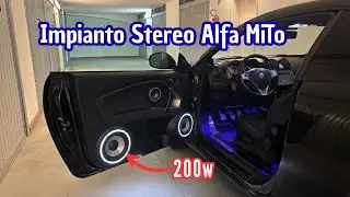 Modifica Impianto Stereo Originale Su Alfa Mito (Costo 0)