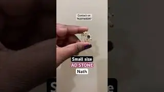 AD stone nath ✨🧿 #nath #shorts #bridalnath #youtubeshorts