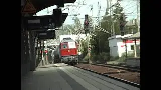 Freight train with EKO Trans 242 001 6 passes through the station  #242 #ludmilla #trainspotting