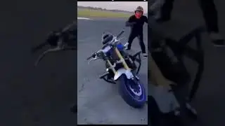 when your motorcycle got possessed🗿.#funny #troll