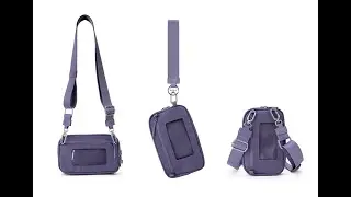 Portable Change Card Key Wrist Bag Crossbody