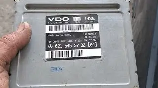 Mercedes Vdo MSE Ecu cloning, Клонирование Эбу от мерседеса