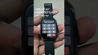 How To Set Password is BeatXP Marv Raze Smartwatch#shorts #short #viral #ytshorts #shortvideo #setup