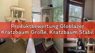 Produktbewertung Globlazer Kratzbaum Gro&szlig;e, Kratzbaum Stabil Passform Ecke mit Gro&szlig; Katzenhaus 90&deg; S