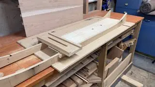 Building a Japanese Whiskey Cabinet from Solid Cherry - Part 15: Shaping the upper shelves