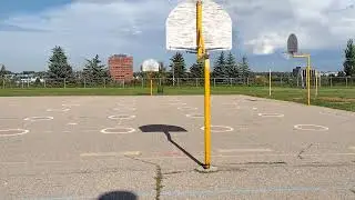 Southwood Elementary School in Calgary exterior tour. Video #1 Date: Friday, June 30,2023