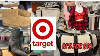 Target 🎯 New Finds. Bags. Winter Shoes. $10 PJs. Beautiful Finds