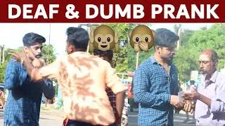 Acting Deaf & Dumb Prank Funny Diwali Special Show Pranks in India