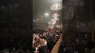 Banaras Ganga Aarti 🙏 Spiritual Vlog#minivlog #shorts #trending #vlog #bhakti