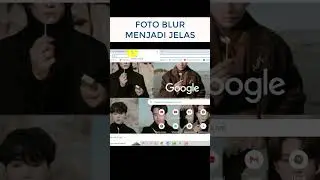 Cara Merubah Foto Blur menjadi Jelas #shorts #fotoblur #fotoburam
