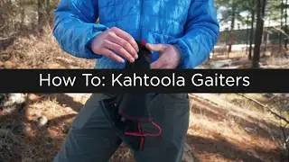 How To: Kahtoola Gaiters