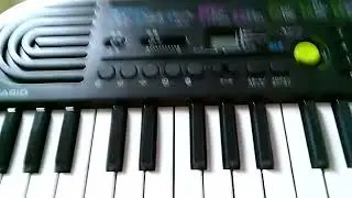 Casio SA-46 keyboard demo test