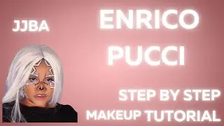 How I Do My Enrico Pucci Cosplay Makeup Look | Jojo's Bizarre Adventure