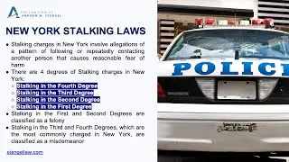 Stalking Laws in New York / NYC Stalking Charges Lawyer