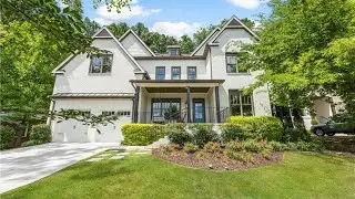 Luxury Million Dollar Home for Sale in Brookhaven, GA |6Bed/5.5 Bath 3 Level Home| Atlanta Home Tour