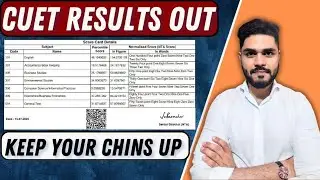 CUET 2023 RESULTS OUT : A Message To All Of You! #cuetresults #cuetresult2023 #ducutoff