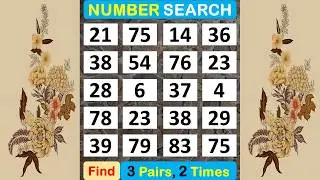Number Search: Number Quizzes Strengthen Your Brain. #memory #braingame #puzzle #quiz #mindset -#396