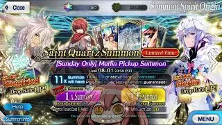 BEST ROLLS IN A WHILE?! | Merlin Pickup Banner 2021 | Fate/Grand Order NA
