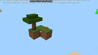I played Minecraft skyblock series part 1