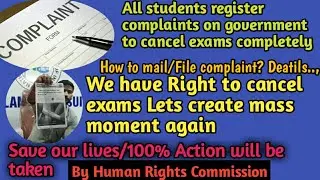Fastest results by National Human Rights Commission NHRS/AP & TS/FILE COMPLAINT FROM MAIL ID/NSUI