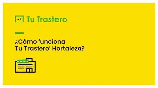 Tu Trastero&reg; Hortaleza - Trasteros de alquiler