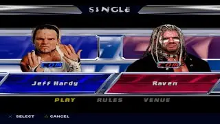WWE SmackDown! Shut Your Mouth - Jeff Hardy VS Raven (SINGLE)