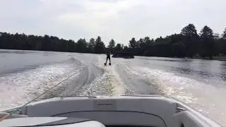 Waterski Jumping progression to my first ride over