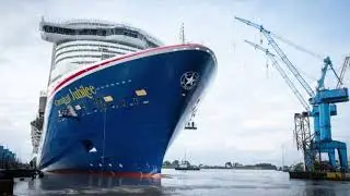 Carnival Jubilee Ship: Float Out/Tour