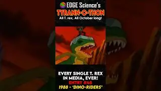 Every T. rex In Media, Ever! - 1988 - 'Dino-Riders' | Tyrann-O-Thon #shorts