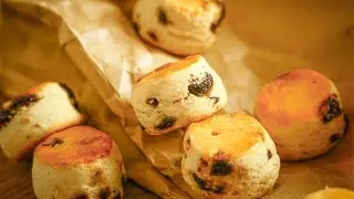 Cranberry English Scone【 蔓越莓英式鬆餅 】/Easy to handle recipe