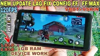 1.93.6 free fire lag fix config | free fire max lag fix config 2.93.6 | new update lag fix free fire