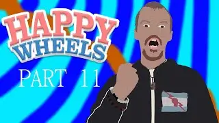 RISE AGAINST ROPE SWINGS!!! | Happy Wheels Part 11!!