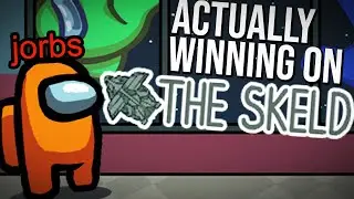Our First EVER Win On Skeld?! | Among Us