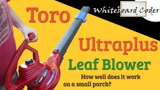 Электрический воздуходув Toro 51621 Ultra Plus: стоит ли использовать его на небольшом патио?