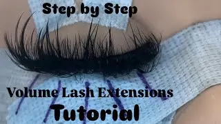 Lash Extension Tutorial Step by Step & GIVEAWAY 