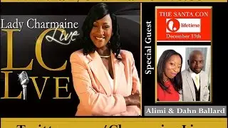 Actor Alimi Ballard talks Lifetime movie &ldquo; Santa Con&rdquo; on Lady Charmaine Live