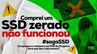 COMPROU UM SSD E NÃO FUNCIONOU? | Aprenda como resolver esse problema!