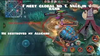 Global number 1 Vale showed no mercy. He destroyed Alucard (solo rank push)