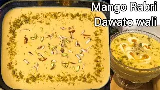 Mango Kheer Recipe| Hyderabadi Shadiyo wali Mango Rabdi